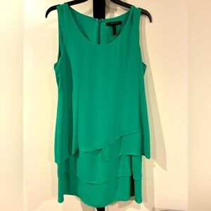 BCBGMaxAzria Vibrant Green Dress Sz 6
